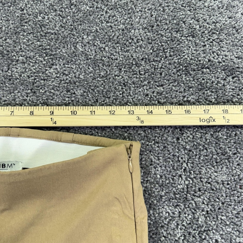 White House Black Market Pants Womens 00 Beige Slim Straight Stretch Dress Work - Picture 3 of 8